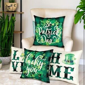NWT St. Patrick's Day 18x18 pillow covers